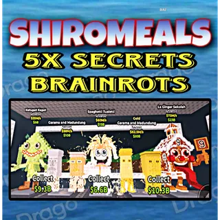 5x Bundle Cheap Brainrots