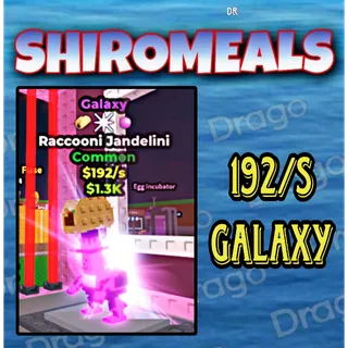 Raccooni Jandelini - Galaxy - 192/s Common / Fast delivery!