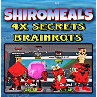 4x Bundle Cheap Brainrots