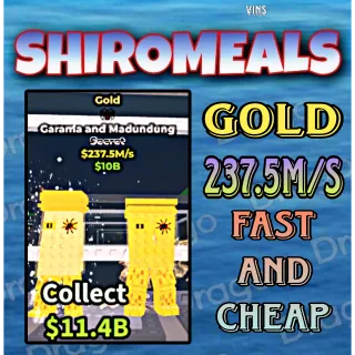 Garama And Madundung Gold 237.5M/s