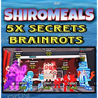 5x Bundle Cheap Brainrots
