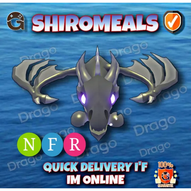 NFR Shadow Dragon - Adopt Me Game Item - Gameflip