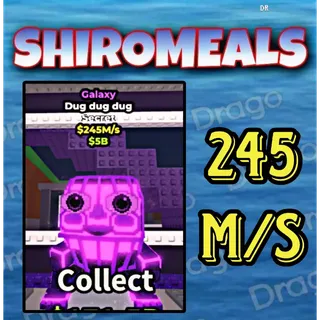 245M/s ⭐Dug Dug Dug Galaxy⭐Instant Delivery ✅Cheap