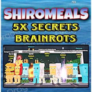 5x Bundle Cheap Brainrots