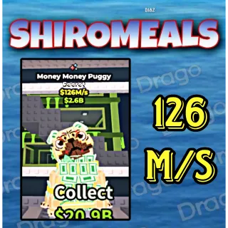 Money Money Puggy - 126M/s - Secret / Fast delivery!