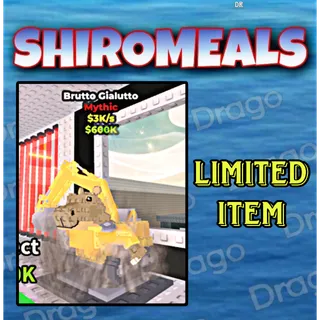 Brutto Gialutto | Limited Item | Extra Rare