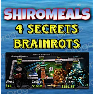 4x Bundle Cheap Brainrots