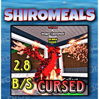 Dragon Cannelloni Cursed 2.8B/s