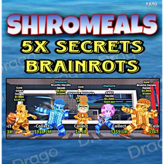 5x Bundle Cheap Brainrots
