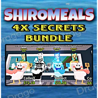 4x Secrets Combinasion 