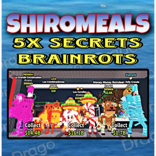 5x Bundle Cheap Brainrots