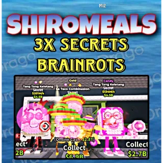 3x Bundle Cheap Brainrots