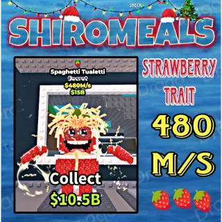 SAB| Spaghetti Tualetti $480m/s Strawberry Trait