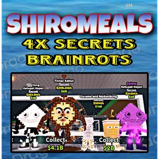 4x Bundle Cheap Brainrots