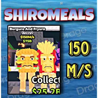 Burguro And Fryuro - 150M/s - Secret / Fast delivery!