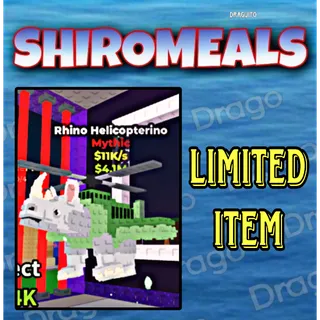 Rhino Helicopterino - 11K/s - Mythic / Fast delivery!