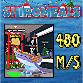 Capitano Moby - 480M/s - Secret / Fast delivery!