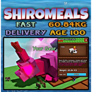 HUGE Nightmare French Fry Ferret Grow a Garden (60.84KG) (20M NO TOY)