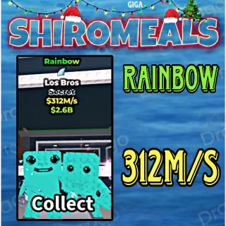 Los Bros Rainbow - 312M/s - Secret / Fast delivery!