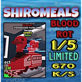 Trenostruzzo Turbo 4000 Bloodrot ♦️ LIMITED TIME OFFER⌛💯 