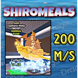 Capitano Moby - 200M/s - Secret / Fast delivery!