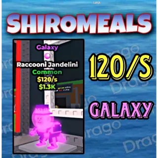 Raccooni Jandelini - Galaxy - 120/s Common / Fast delivery!