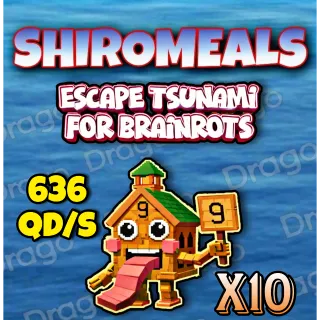 10x Esok Sekolah 636.23Qd/s | Escape Tsunami For Brainrots | GOOD FOR RESELLING