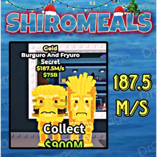 Burguro And Fryuro - 187.5M/s - Secret / Fast delivery!