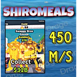 Swaggy Bros 450M/s Gold