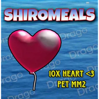 10x Heart Pet <3 [ MM2 ] Fast And Cheap 🍀