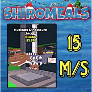 Nuclearo Dinossauro - 15M/s - Secret / Fast delivery!