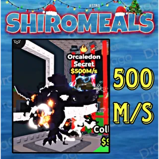 Orcaledon - 500M/s - Secret / Fast delivery!