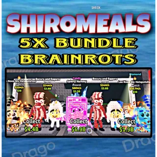 5x Bundle Cheap Brainrots