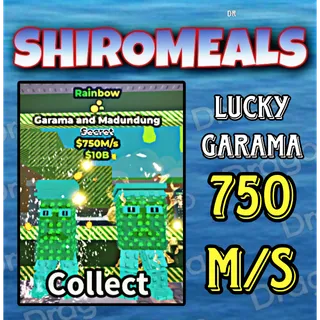 Lucky Garama And Madundung Rainbow - 750M/s - Secret / Fast delivery!