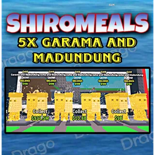 5X GARAMA AND MADUNDUNG 