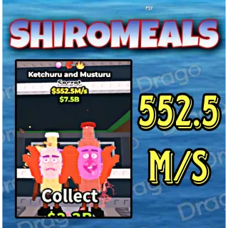 Ketchuru And Musturu - 552.5M/s - Secret / Fast delivery!