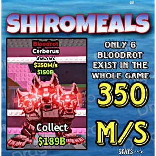 Cerberus Bloodrot - 350M/s - Secret / Fast delivery!