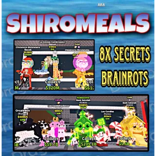 8x Bundle Cheap Brainrots