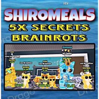 5x Bundle Cheap Brainrots