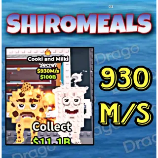 930 m/s ⭐Cooki and Milki⭐Instant Delivery ✅Cheap