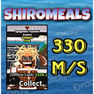 Spaghetti Tualetti Chocolate - 330M/s - Secret / Fast delivery!