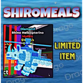 🌿 RHINO HELICOPTERINO DIAMOND BASE🌿FAST DELIVERY AND CHEAP🌿