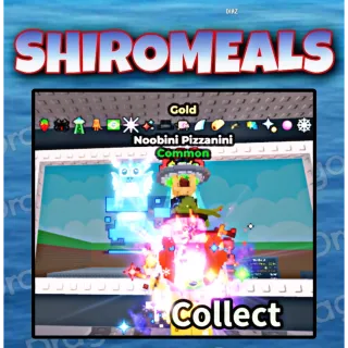 NOOBINI PIZZANINI ALL TRAITS GOLD - STEAL A BRAINROT - FAST DELIVERY