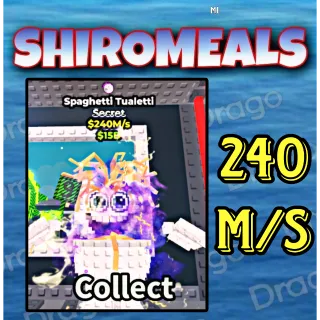 Spaghetti Tualetti - 240M/s - Secret / Fast delivery!