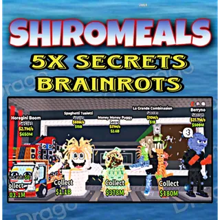 5x Bundle Cheap Brainrots