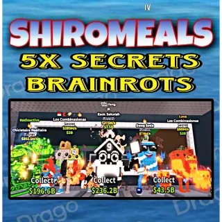 5x Bundle Cheap Brainrots