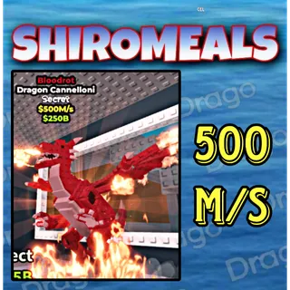 Dragon Cannelloni Bloodrot - 500M/s - Secret / Fast delivery!
