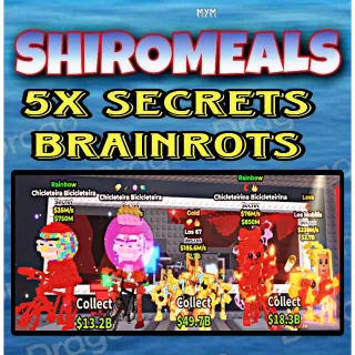 5x Bundle Cheap Brainrots