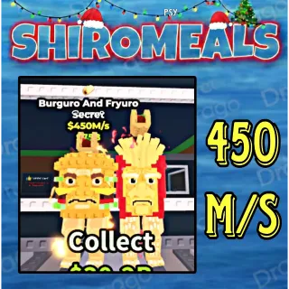 Burguro And Fryuro - 450M/s - Secret / Fast delivery!