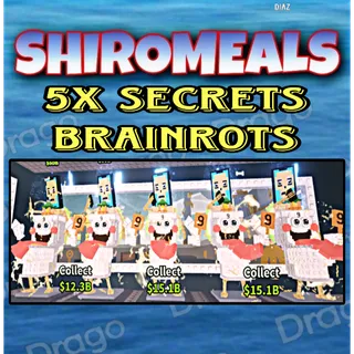 5x Bundle Cheap Brainrots